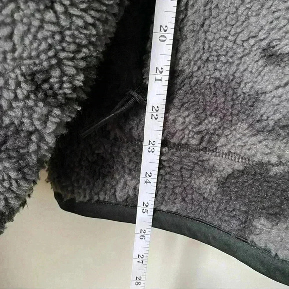 Edwin Teddy Camo Gray Fleece Sherpa Jacket - Size Medium - Picture 11 of 11